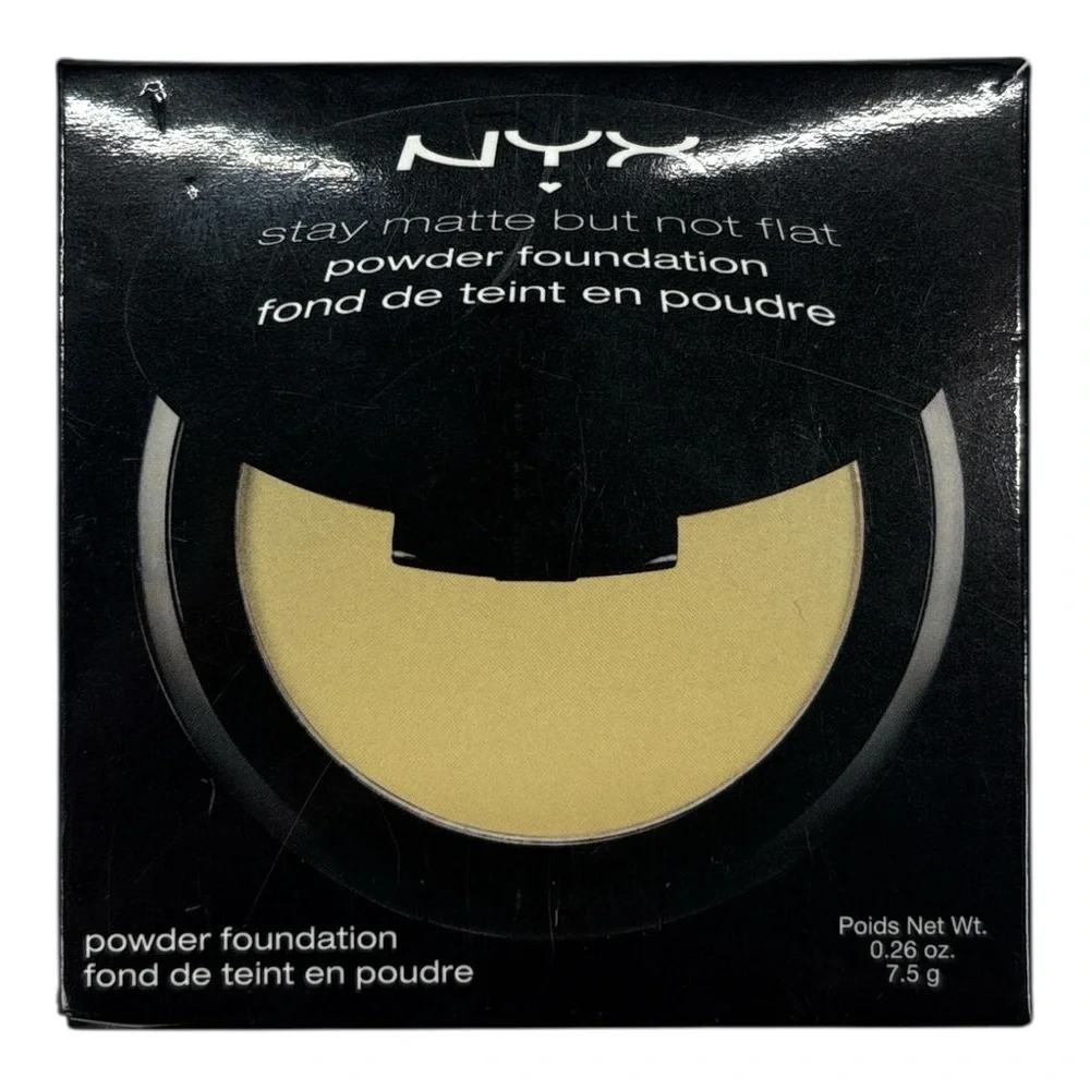 NYX Professional Makeup NUDE SMP02 Stay Matte But Not Flat Powder Foundation